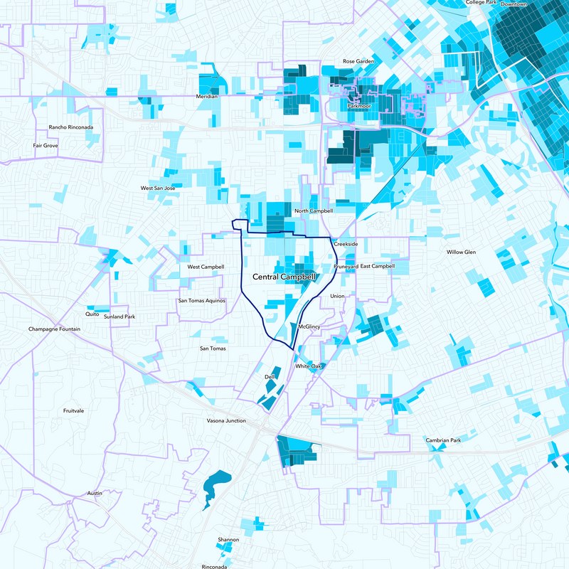 Central Campbell, Campbell CA Neighborhood Guide Trulia