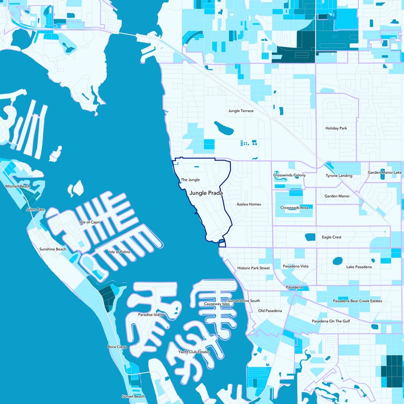 Jungle Prada, Saint Petersburg FL Neighborhood Guide Trulia